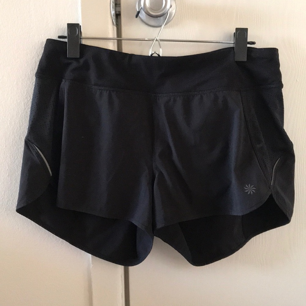 Black Athleta Running Shorts